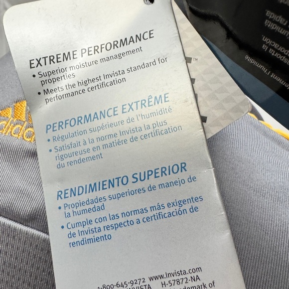 Adidas High Neck Climacool Sleeveless Top Grey - Picture 10 of 14